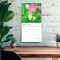 Wildflowers | 2026 12 x 24 Inch (Hanging) Monthly Square Wall Calendar | Foil Stamped Cover